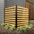 42in H x 38in W No Dig Enclo Cedar Wood Privacy Screen