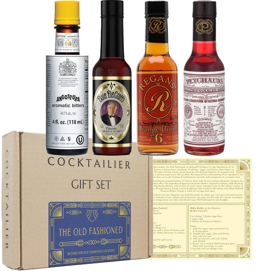 Premium Whiskey Bitters Gift Set | Aromatic Sampler Pack