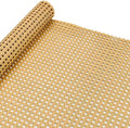 Plastic Rattan Webbing Roll 20 in x 5 ft - Durable Faux Cane for DIY