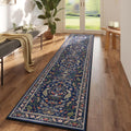 Runner Rug Washable Kitchen Runner 2ft x 10ft - Floral Non-Slip Runner