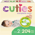 Cuties Skin Smart Hypoallergenic Diapers Size 2 - 204 Count