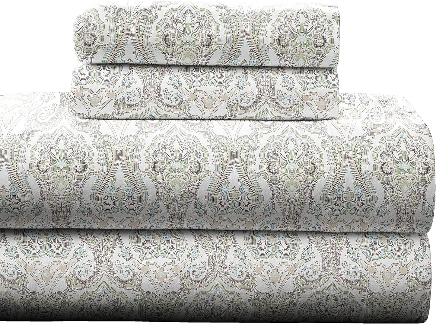 Pointehaven Flannel Queen Sheet Set for Ultimate Comfort