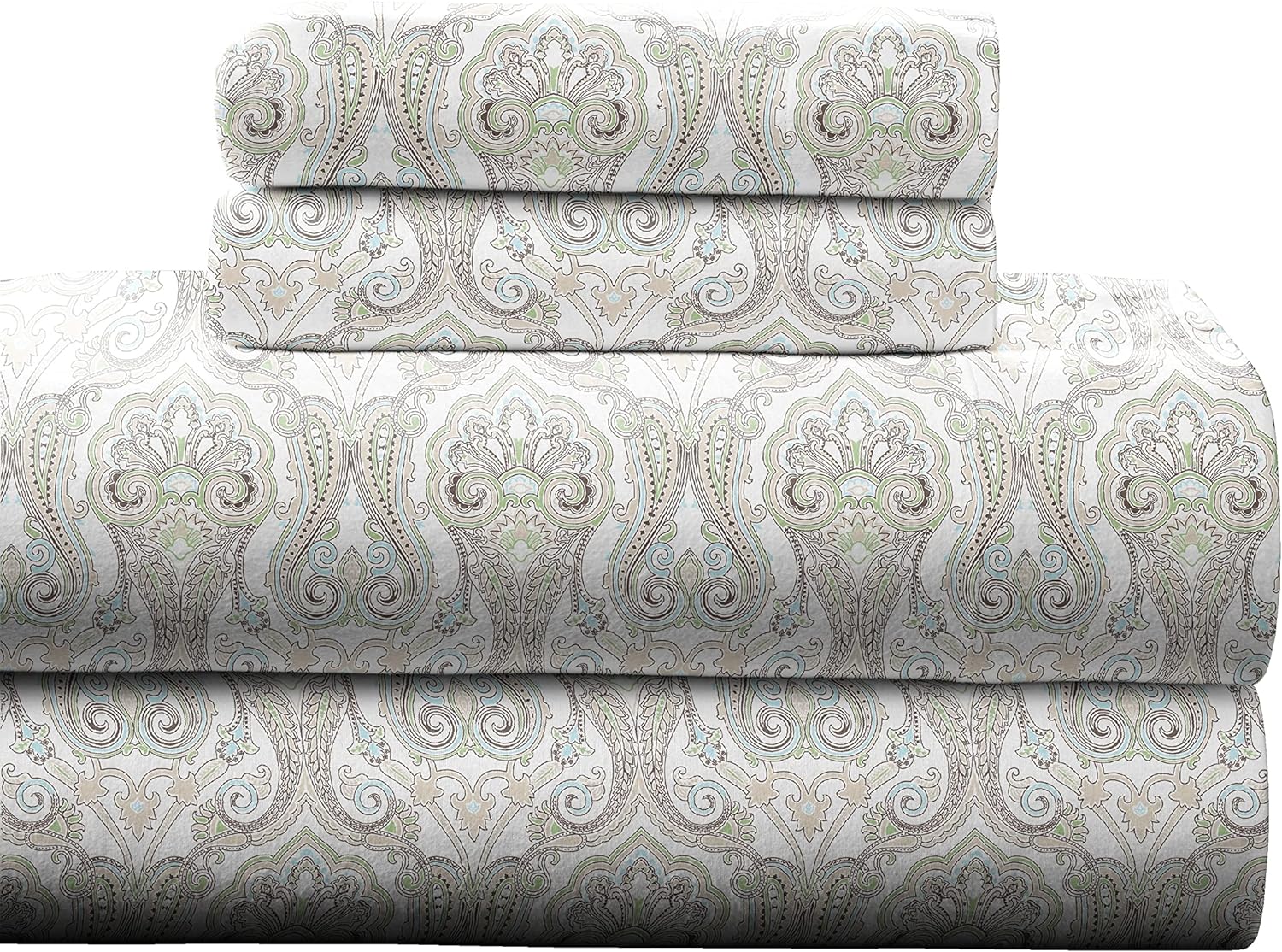 Pointehaven Flannel Queen Sheet Set for Ultimate Comfort