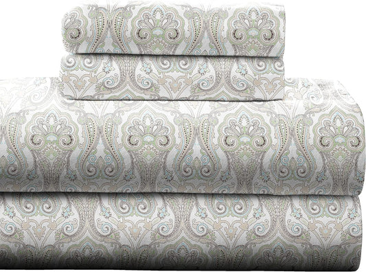 Pointehaven Flannel Queen Sheet Set for Ultimate Comfort