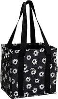Small Utility Tote Bag for Women - Compact 4-Pocket Lunch & Shopping