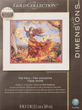 Dimensions Advanced Counted Cross Stitch Kit Fall Fairy - Autumn Wall