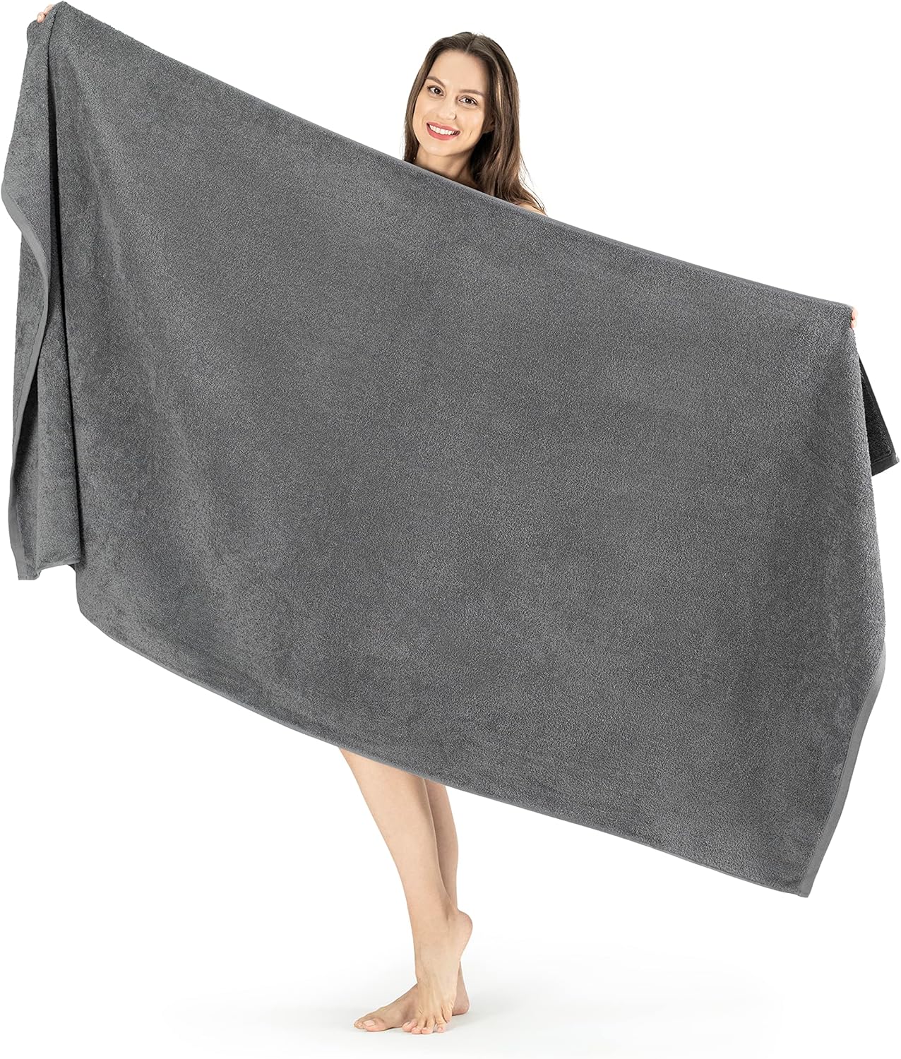 100% Turkish Cotton Jumbo Bath Sheet Towel for Luxurious Comfort