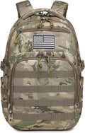 Wotony Tactical Backpack for Men 25L Black - Compact Military Assault