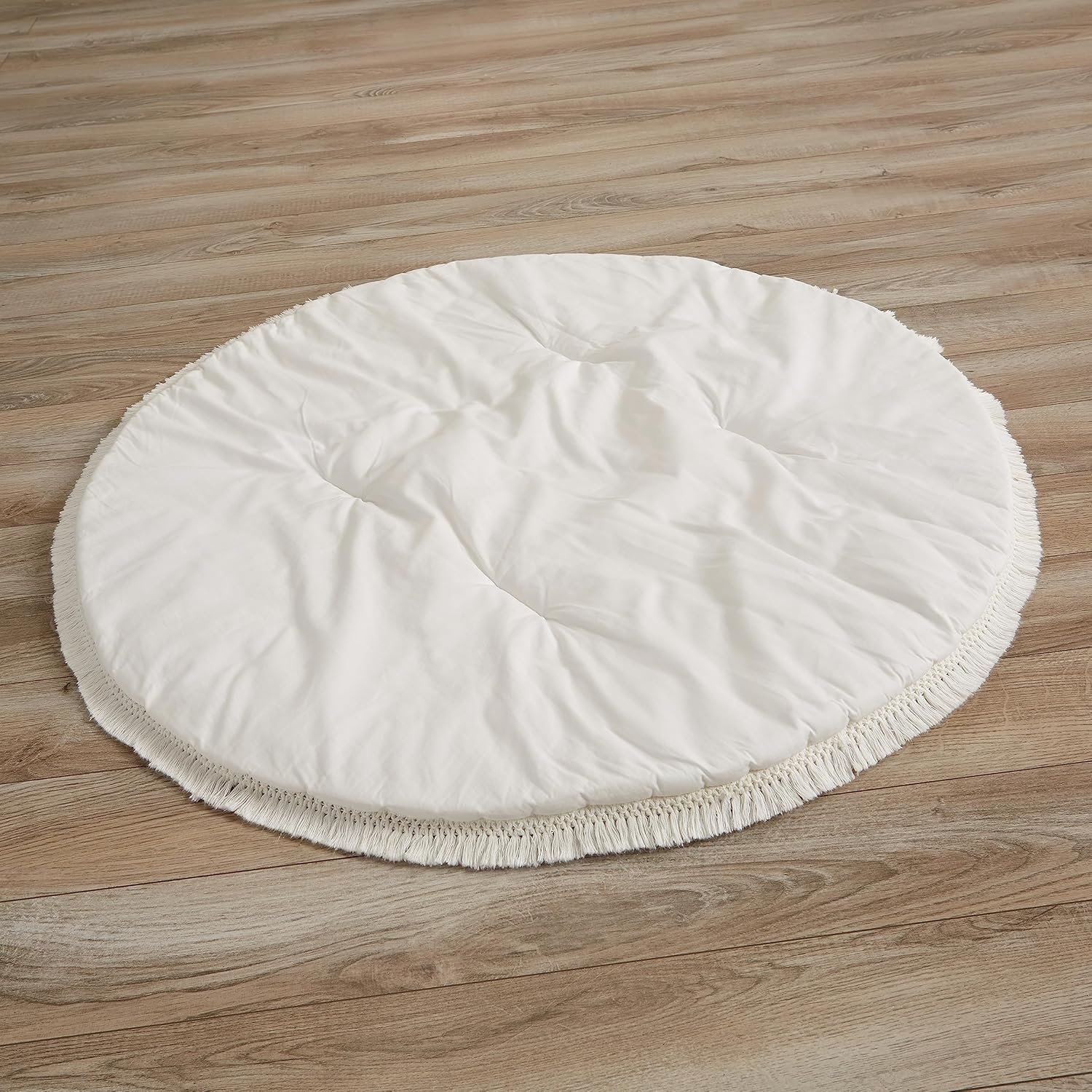 Ivory Boho Diamond Baby Play Mat for Tummy Time and More