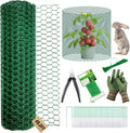 49.2ft x 16in Plant Protectors from Animals - Wire Mesh Plant Cages