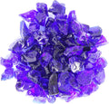 AZ Patio Firepit Recycled Glass 20 lb Cobolt Blue - Clean