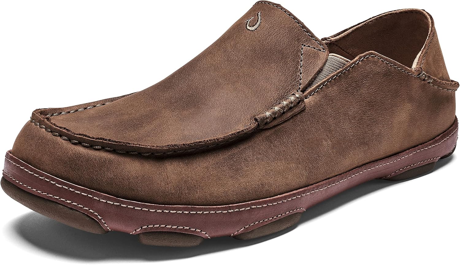 OLUKAI Moloa Men's Premium Leather Shoes for Casual Style