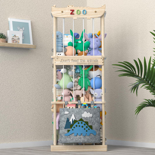 Stuffed Animal Storage Organizer for Kids - Fun and Practical