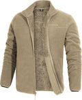 Pioneer Camp Men's Polar Fleece Sherpa Lined Jacket Warm