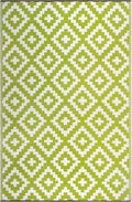 Outdoor Rug 6 x 9 ft - Reversible Waterproof Patio Rug for Decks