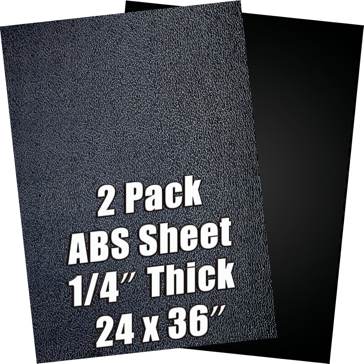 ABS Plastic Sheet 1/4 Inch Thick for DIY Projects and More
