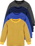 Cooraby Boys' Thermal Long-Sleeve Shirts for Cold Weather Wear