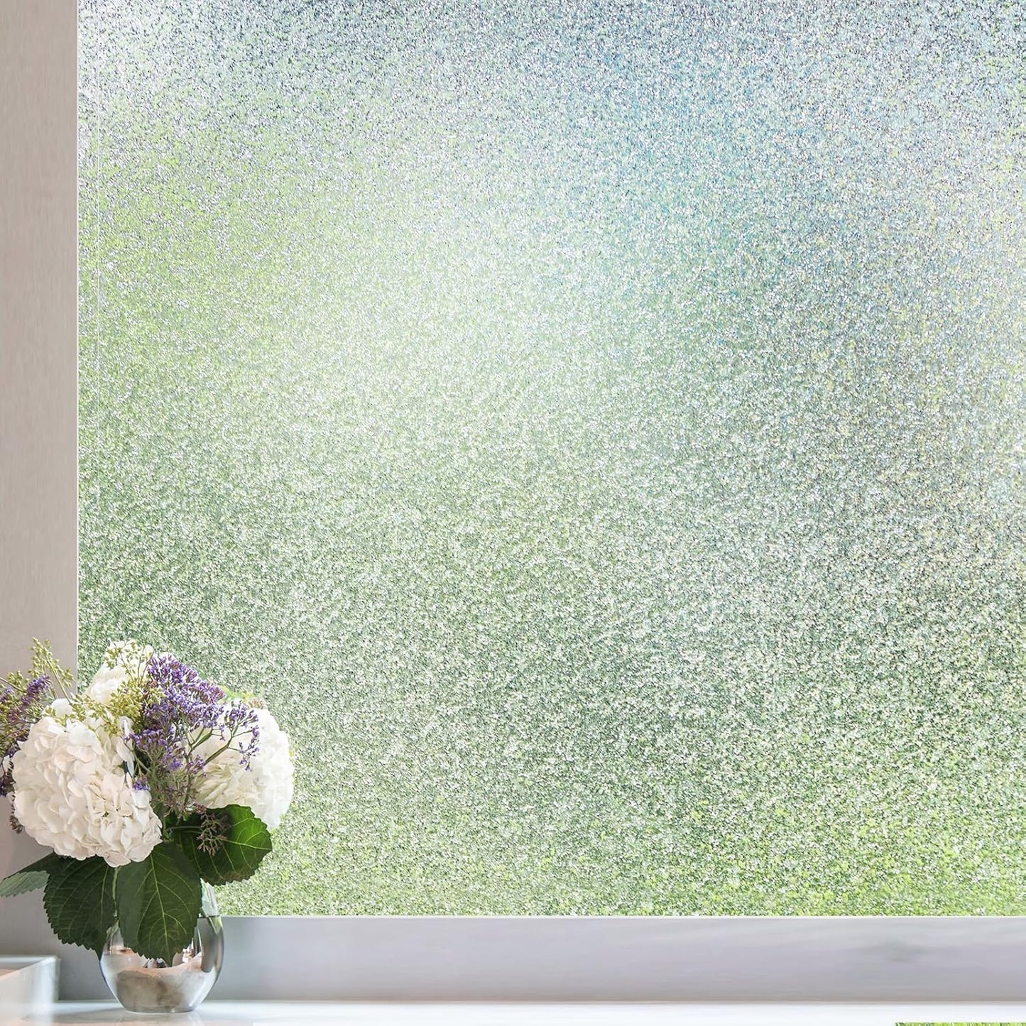 Coavas Window Privacy Film for Frosted Glass - Stylish & Functional