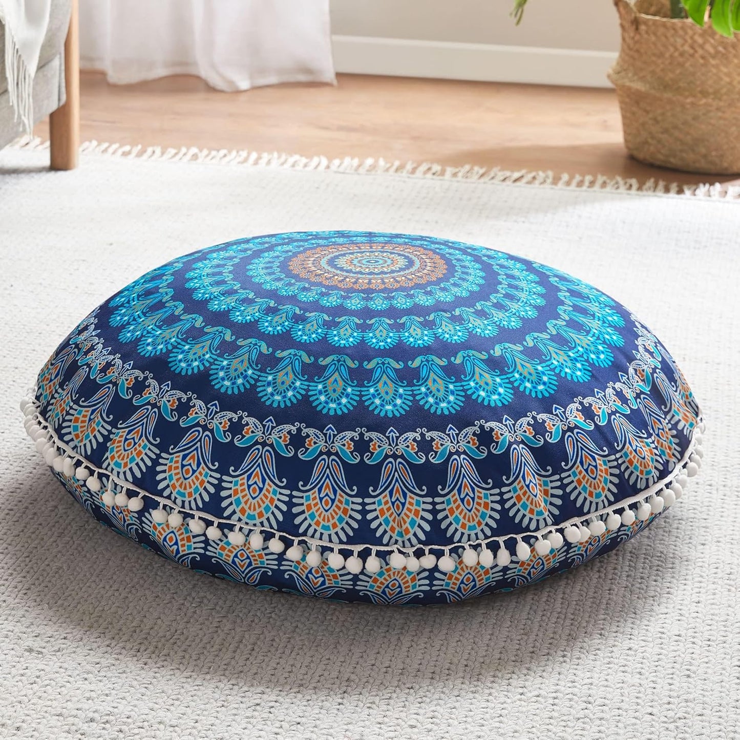 Codi Meditation Floor Pillow for Yoga and Living Room Comfort