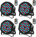 Rechargeable Par Can Lights UKing Wireless LED Uplights - 4 Pack