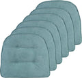 Klear Vu Omega Non-Slip Chair Cushions - U-Shaped 6 Pack Comfort