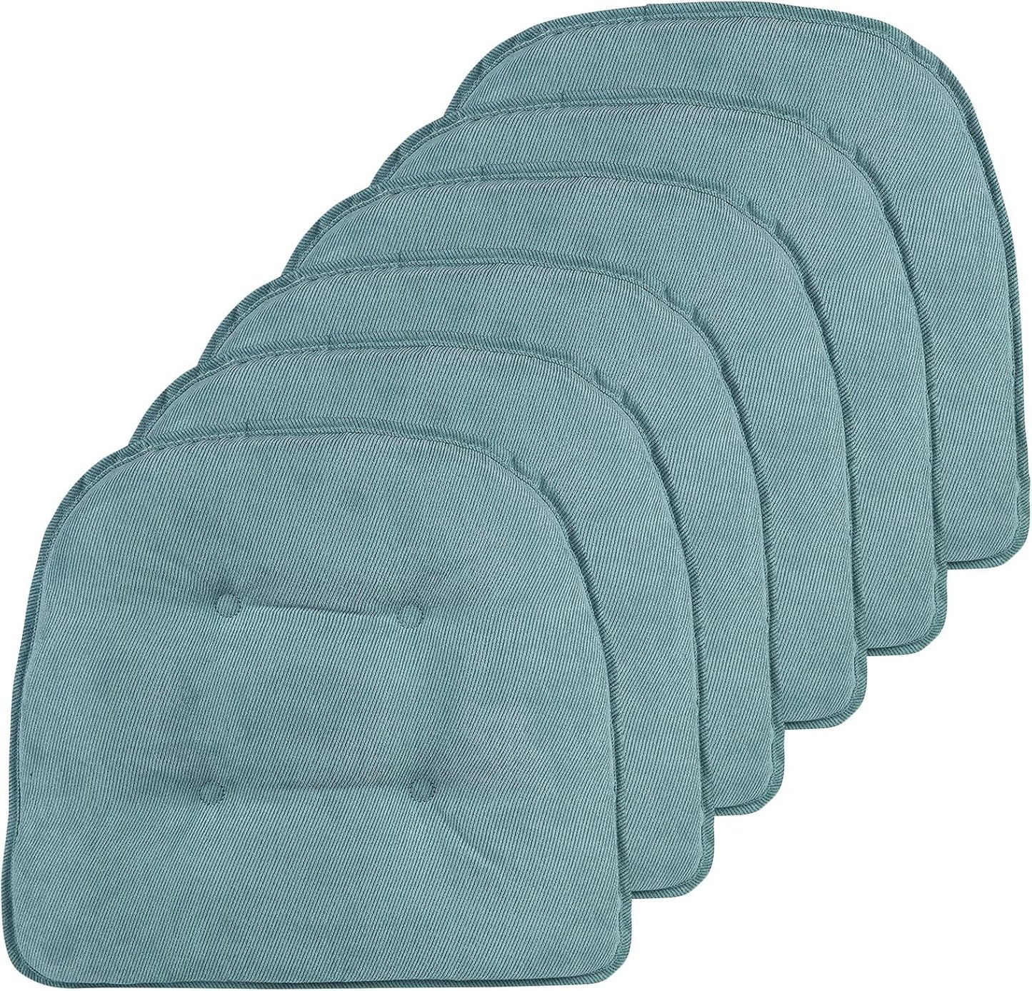 Klear Vu Omega Non-Slip Chair Cushions for Dining Room Comfort