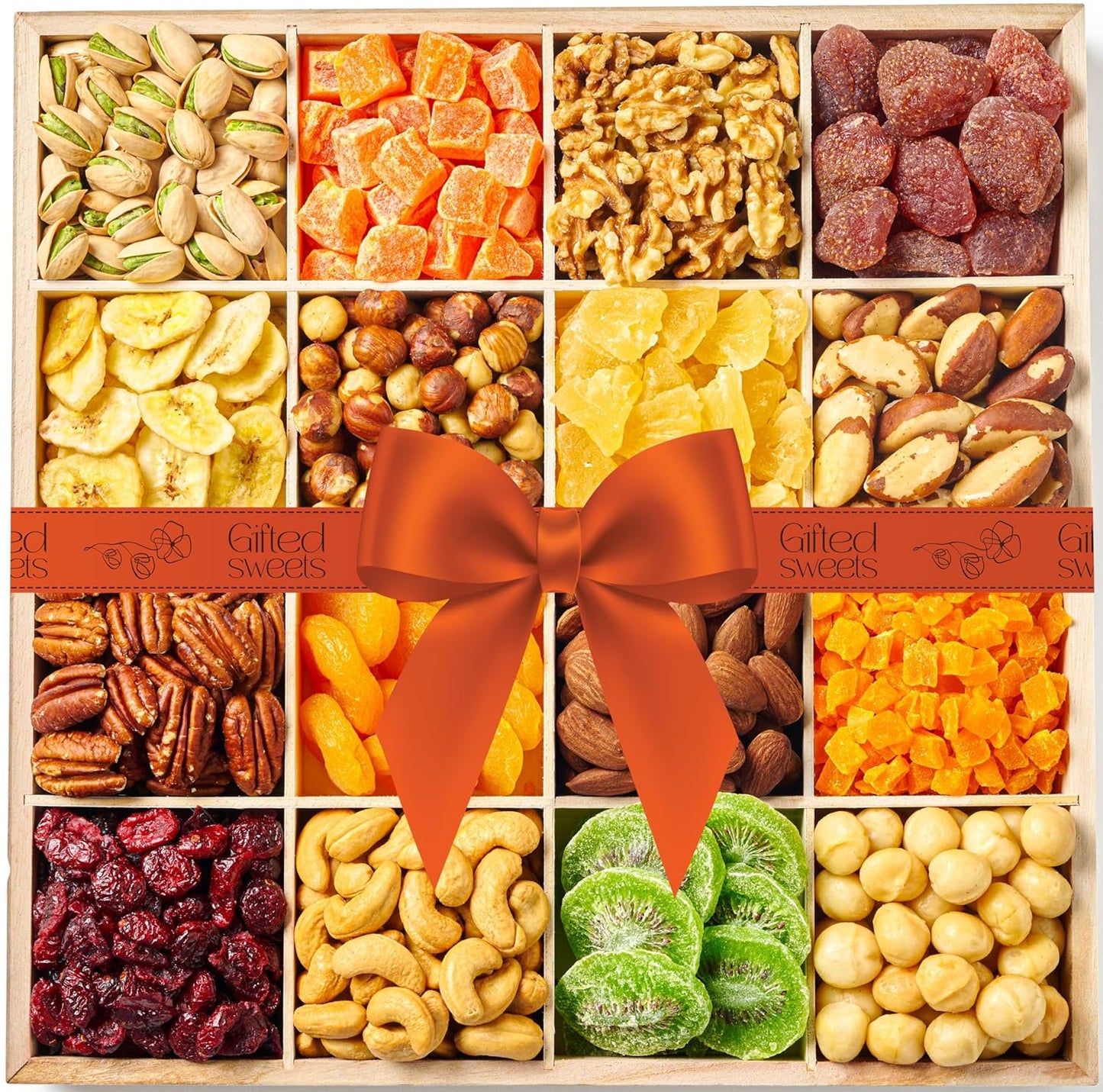 XX-Large Nuts & Dried Fruit Gift Basket for Holidays & More