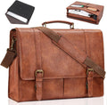 ESTARER Men's Messenger Bag for 17-17.3 Inch Laptop, Stylish