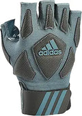 adidas Scorch Destroy 2 Lineman Half Finger Gloves - Impact Protection