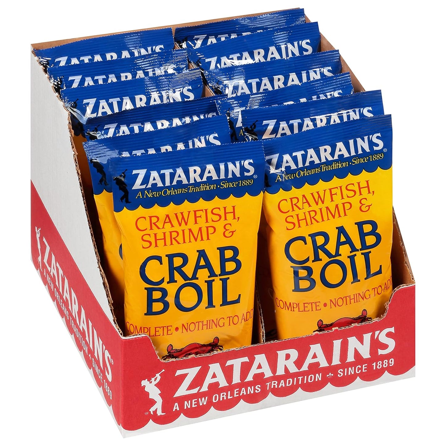 Zatarain's Crawfish, Shrimp & Crab Boil - Bold Seafood Flavor