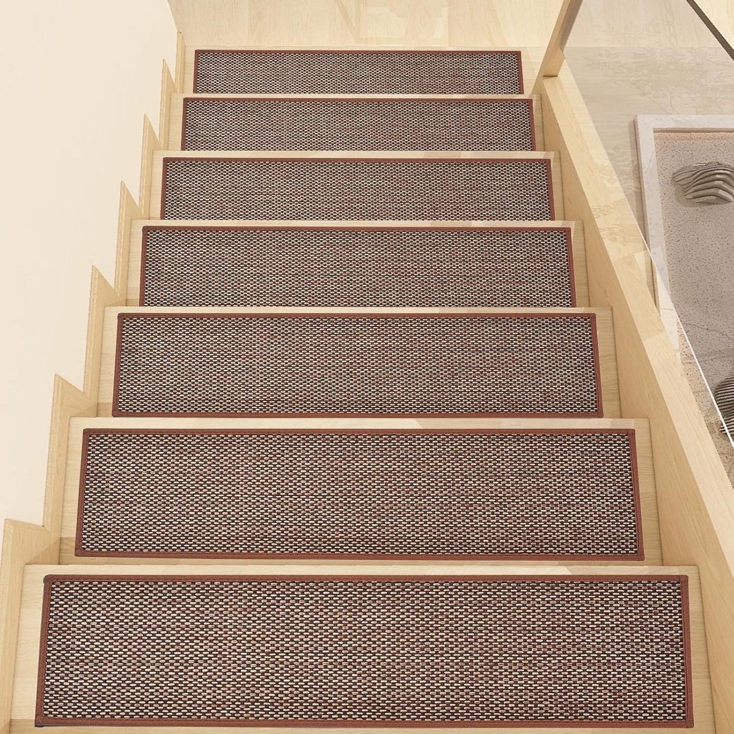 Stair Treads Non Slip with Rubber Backing for Wooden Steps