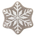 SKL Home Christmas Winter Snowflake Rug for Cozy Spaces