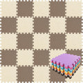EVA Rubber 18 Tiles Interlocking Puzzle Foam Floor Mats - Baby Play