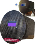 SturdyShape Pancake Welding Hood - Carbon Fiber Pipeliner Helmet