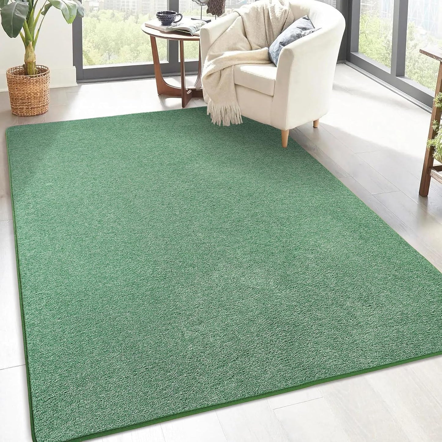 Keeko 5x8 Area Rugs for Living Room - Soft Memory Foam Comfort