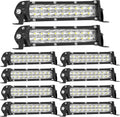 San-Young Slim 7 in LED Light Bars 60W 6000lm - Compact Off Road