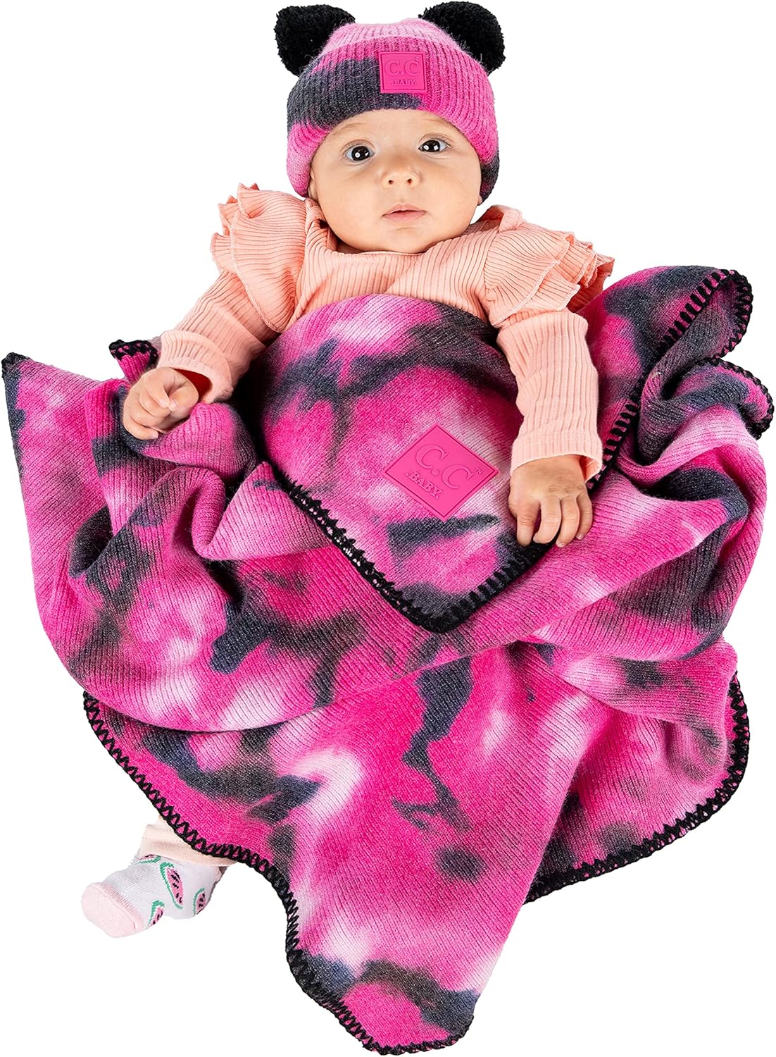 Funky Junque Large Soft Warm Lightweight Baby Throw Blanket Bundle