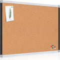 Board2by Large Cork Bulletin Board 36 in x 48 in - Lightweight Office