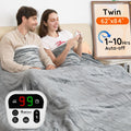 Mia&Coco Electric Blanket Twin 62x84 in - Fast, Even Heated Comfort