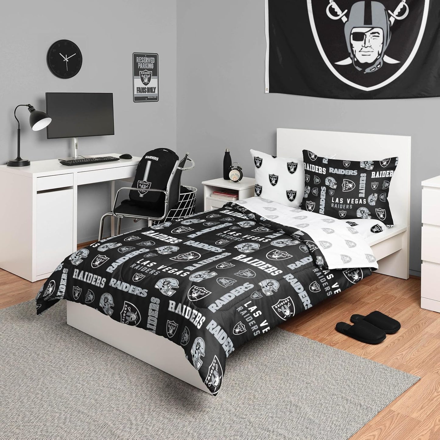 NFL Team Logo Bed in a Bag Comforter Set for Ultimate Fans