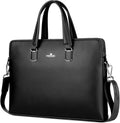 Leather Briefcase for Men 14in Laptop - FSD.WG Business Bag