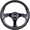 Universal 12.5 inch Golf Cart Steering Wheel for Club Car and More