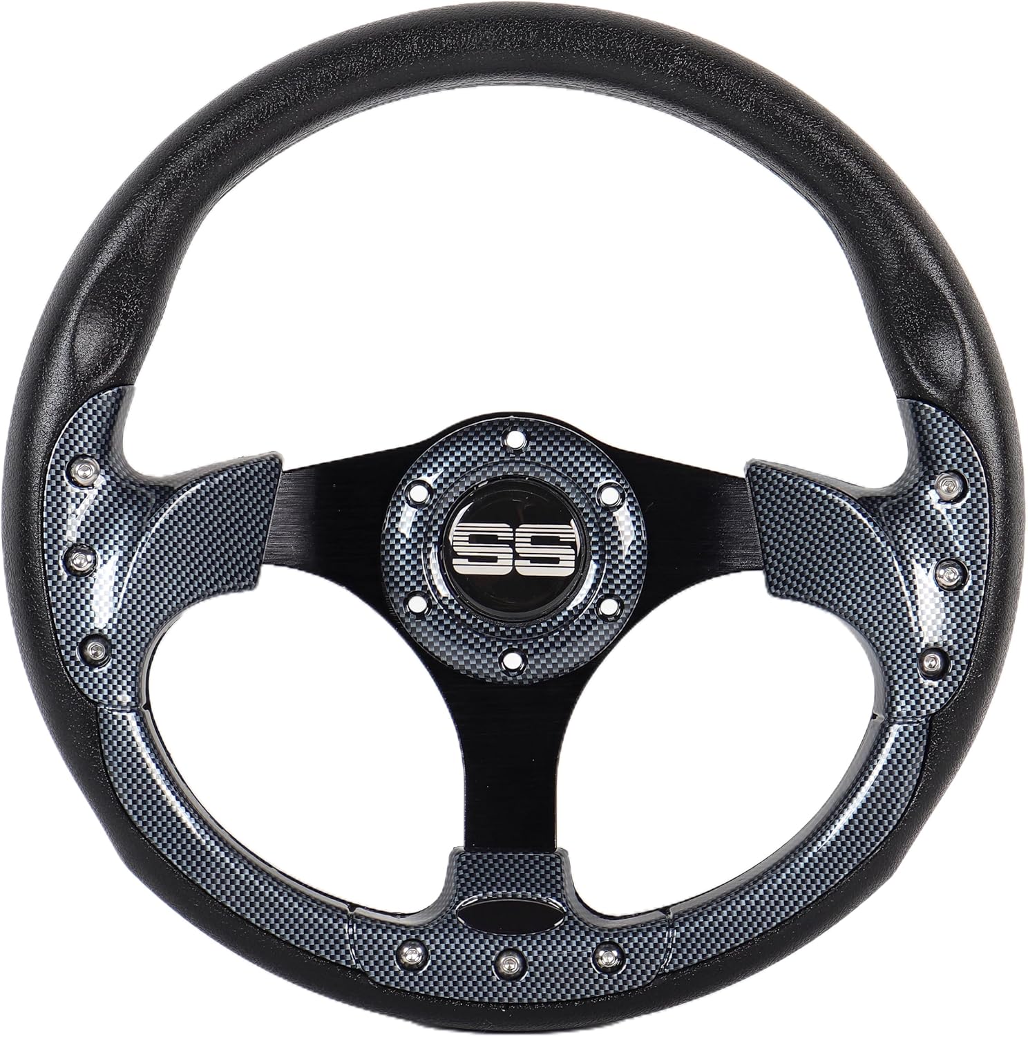 Universal 12.5 inch Golf Cart Steering Wheel for Club Car and More