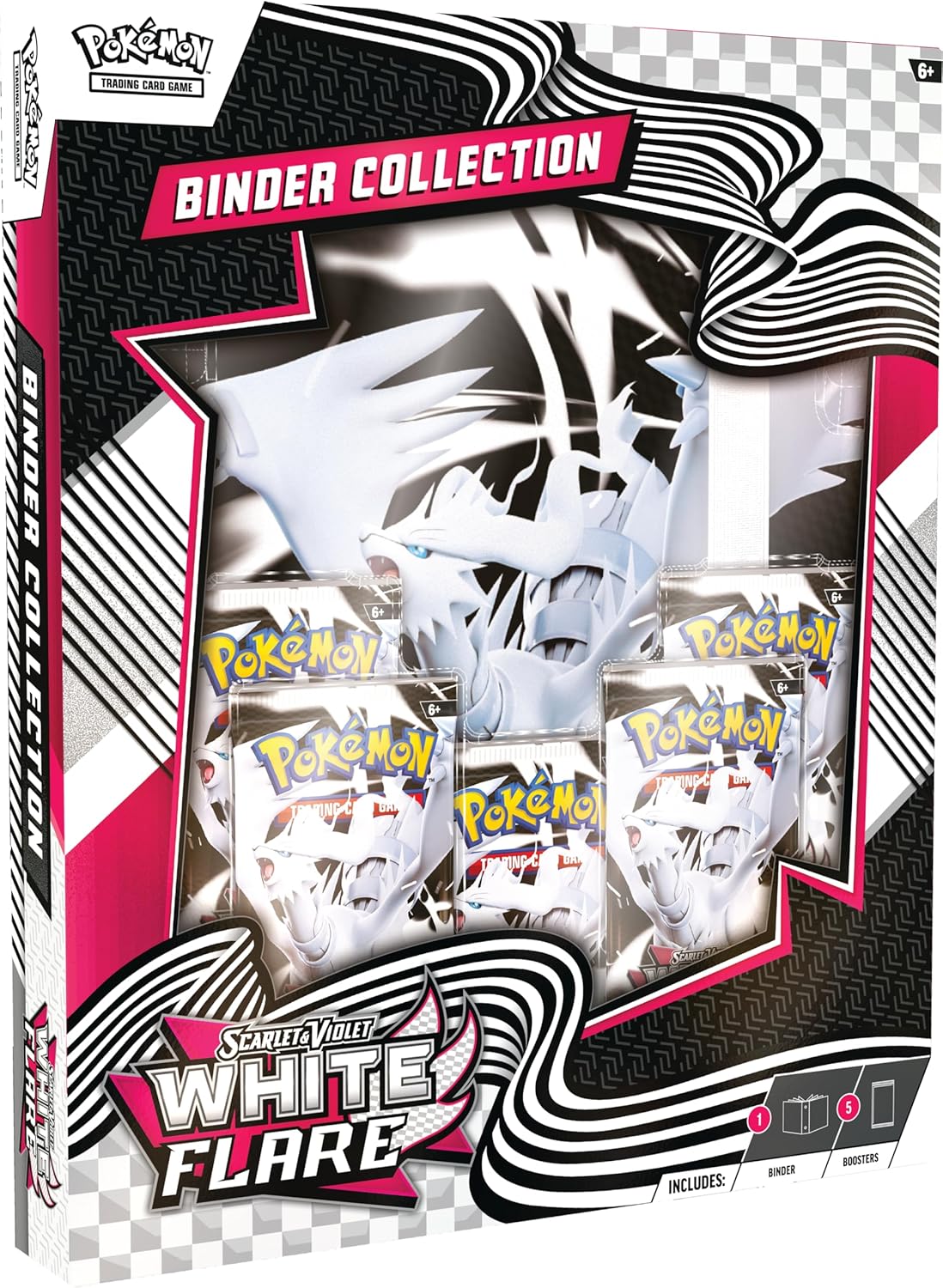 Pokemon TCG Scarlet & Violet White Flare Binder Box Review