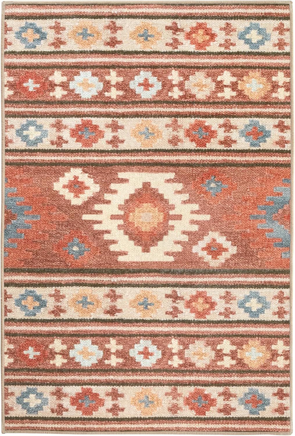 Canyon Natural Machine Washable Rug - Soft Hypoallergenic Design