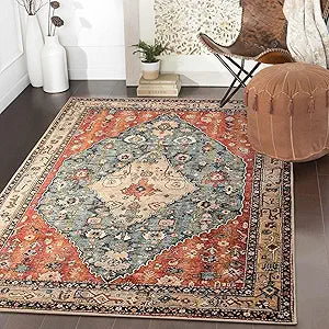 Lahome Boho Tribal Area Rug - Stylish 3x5 Indoor Accent Rug