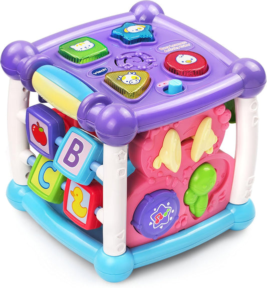 Interactive Learning Cube for Babies - VTech Purple