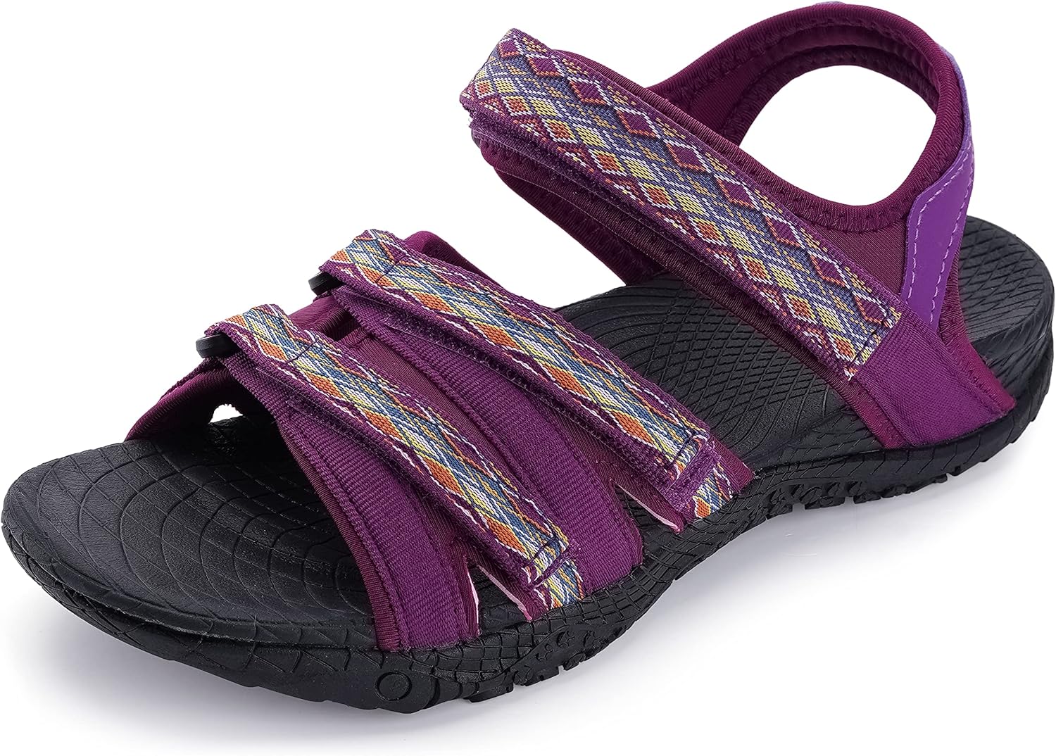 WHITIN Womens Hiking Sandals with Arch Support for Adventure