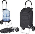 Trolley Dolly Foldable Shopping Cart with Heavy Duty Wheels