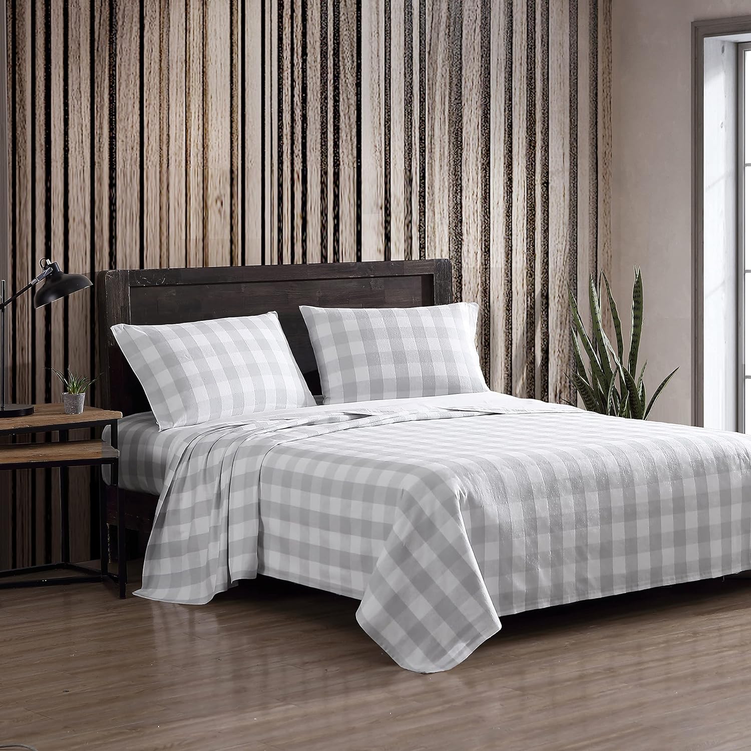 Eddie Bauer Queen Sheets Set in Lakehouse Plaid for Cozy Comfort